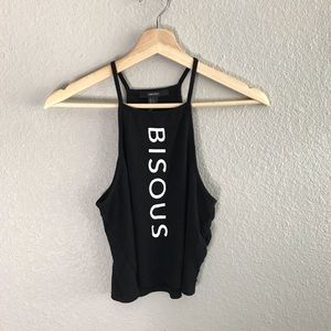 Bisous Black Top